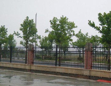 西安铁艺护栏使用案例